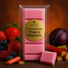 Fondant parfumé fruité Prune et Rhubarbe