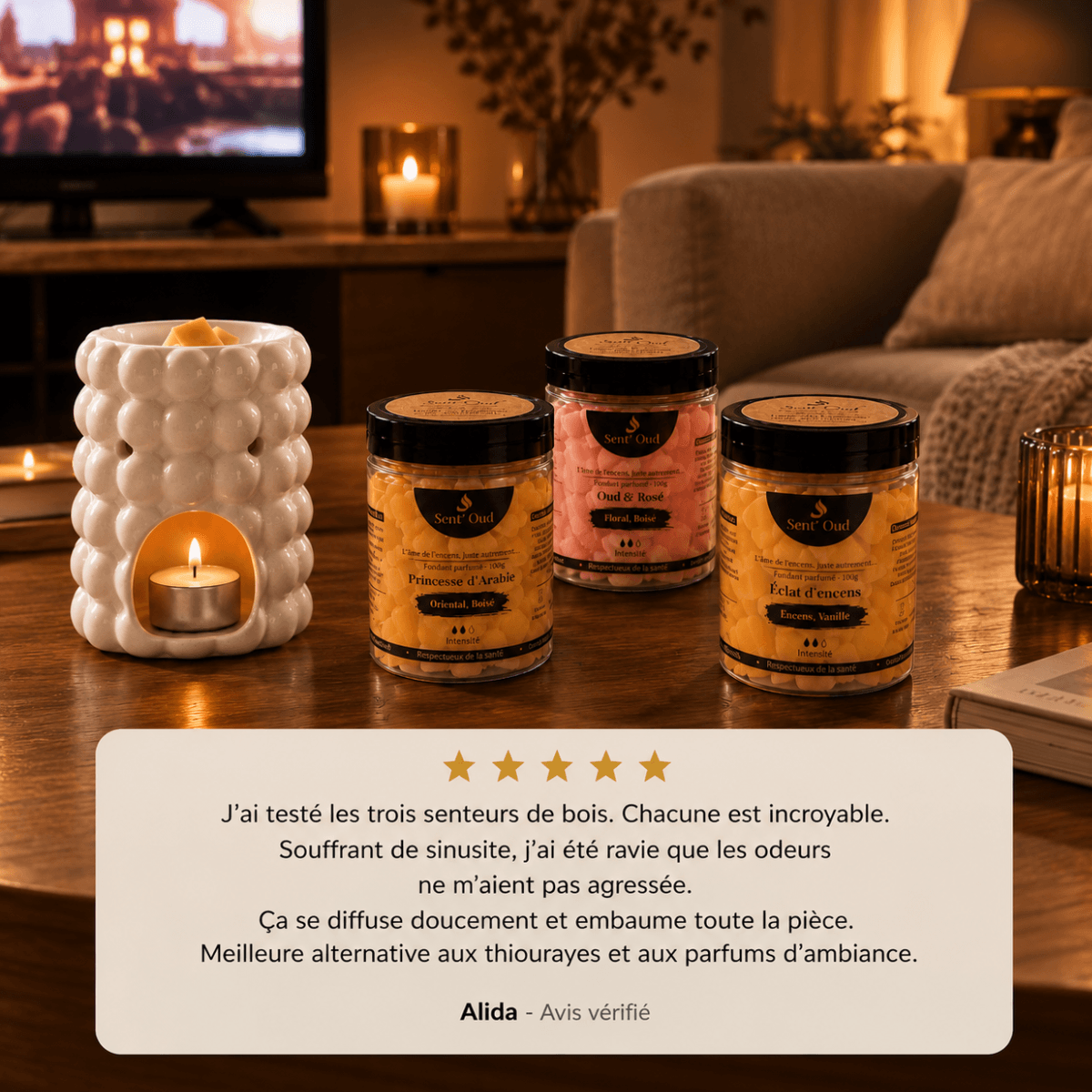 Coffret Cire d’Encens